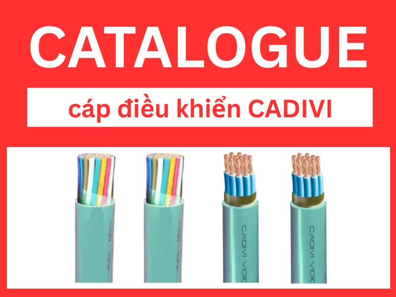 Catalogue cáp điều khiển CADIVI