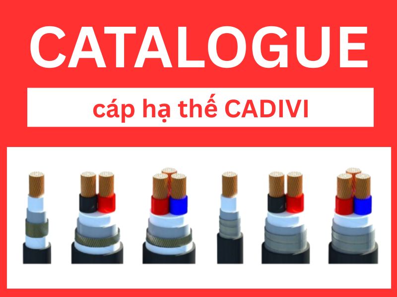 Catalogue cáp hạ thế CADIVI
