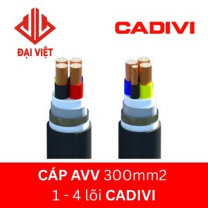 Cáp AVV 300mm2 1 - 4 lõi CADIVI