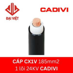 Cáp CX1V 185mm2 CADIVI 24KV