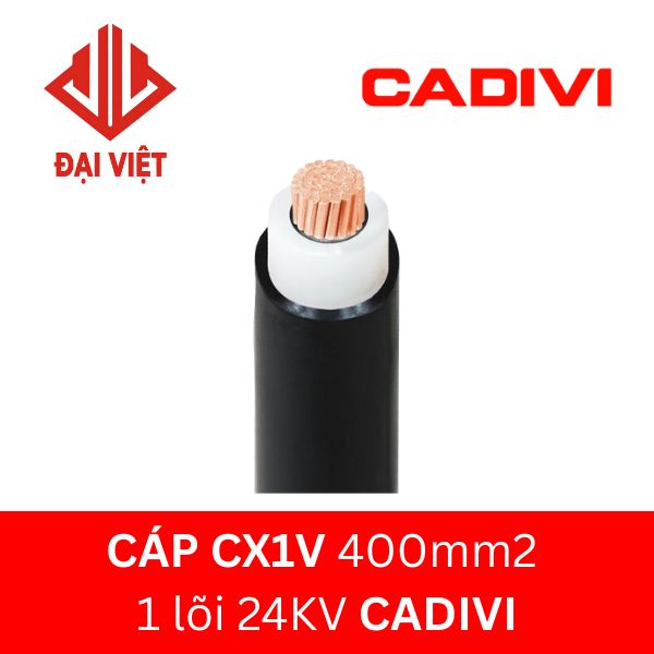 Cáp CX1V 400mm2 CADIVI 24KV