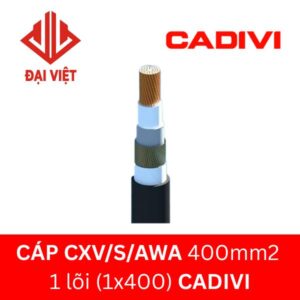 Cáp CXV/S/AWA 400mm2 CADIVI 24KV 1 lõi