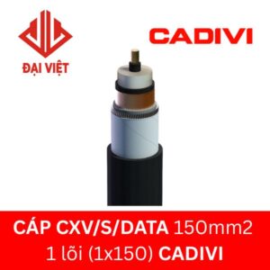 Cáp CXV/S/DATA 150mm2 CADIVI 24KV 1 lõi