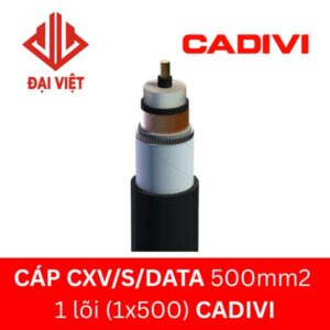 Cáp CXV/S/DATA 500mm2 CADIVI 24KV 1 lõi