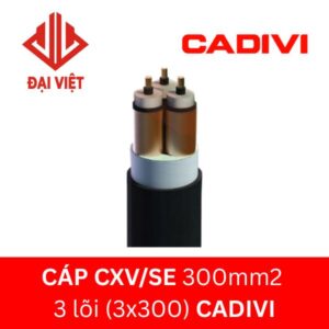 Cáp CXV/SE 300mm2 3 lõi CADIVI 24KV