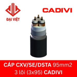 Cáp CXV/SE/DSTA 3x95mm2 CADIVI 24KV