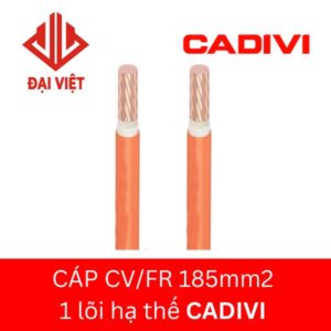 Cáp chống cháy CV/FR 185mm2 CADIVI 0,6/1KV