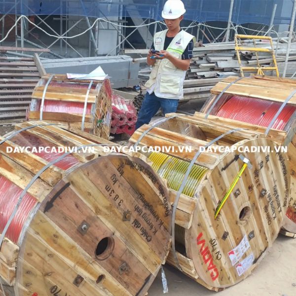 Cáp đồng hạ thế CV 70mm2 CADIVI 0,6/1KV