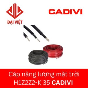 Cáp năng lượng mặt trời H1Z2Z2-K 35 CADIVI 1,5KV DC