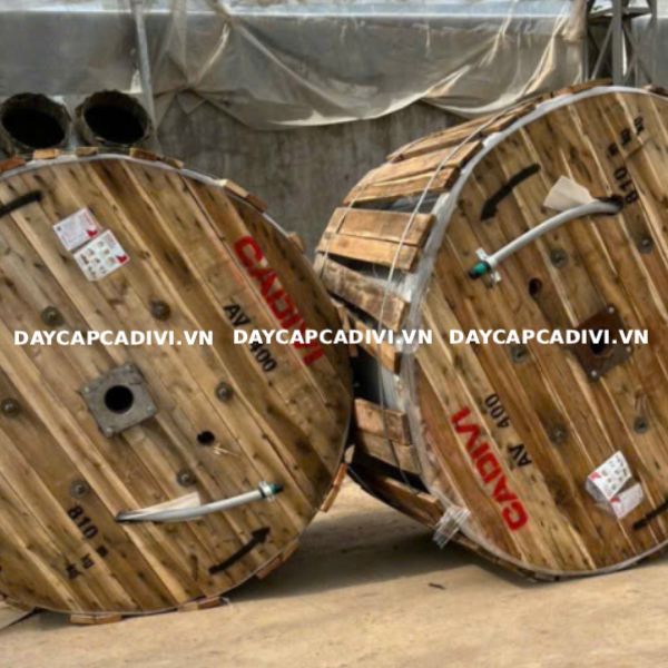 Cáp nhôm hạ thế AV 400mm2 CADIVI 0,6/1KV