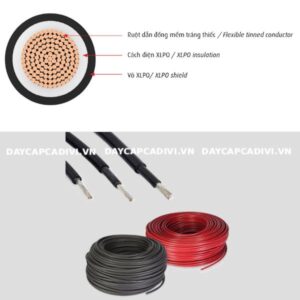 Cấu tạo H1Z2Z2-K 1.5 CADIVI - Cáp năng lượng mặt trời