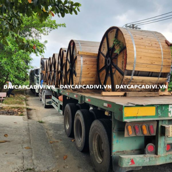 Đại lý cấp 1 giao hàng ACSR CADIVI thi công dự án, số lượng lớn