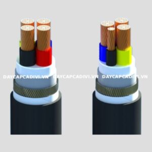 Dây cáp AVV CADIVI 1 lõi 2 lõi 3 lõi 4 lõi hạ thế 0,6 1KV