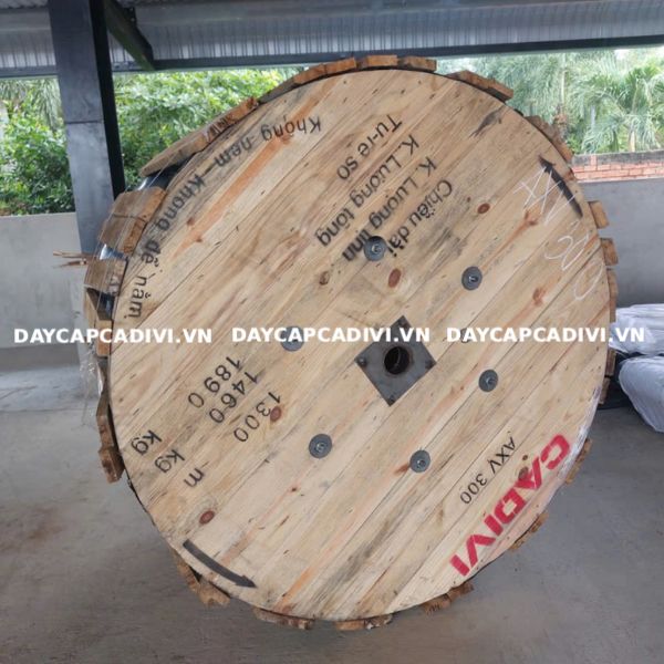 Dây cáp AXV 300 CADIVI nhôm hạ thế 0,6/1KV
