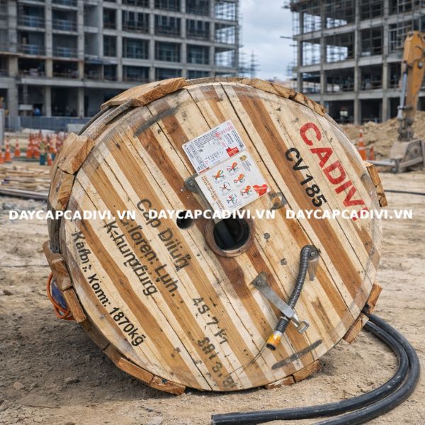 Dây cáp CV 185mm2 CADIVI hạ thế