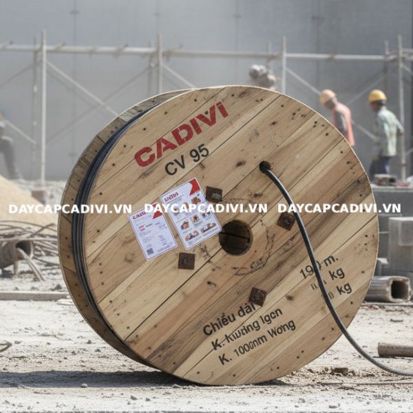 Dây cáp CV 95mm2 CADIVI hạ thế