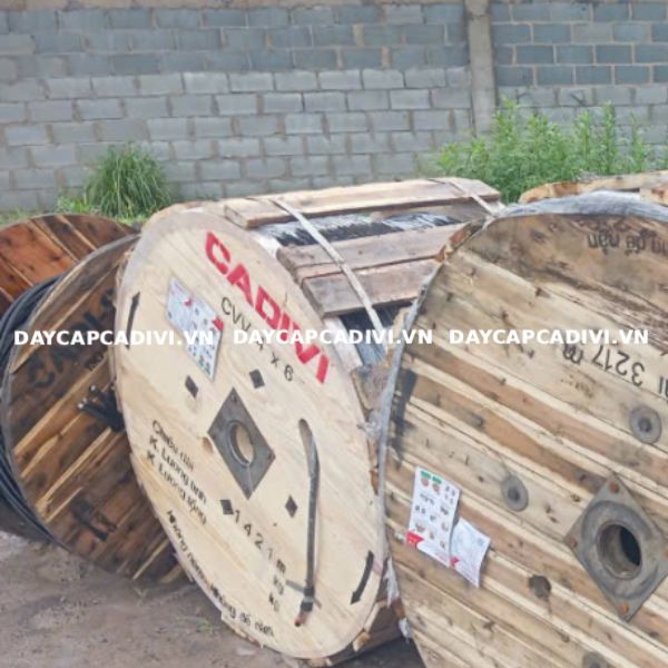 Dây cáp CVV 4x6 CADIVI