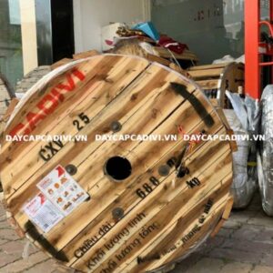 Dây cáp CXV 25 CADIVI 0,6/1KV lõi đồng hạ thế
