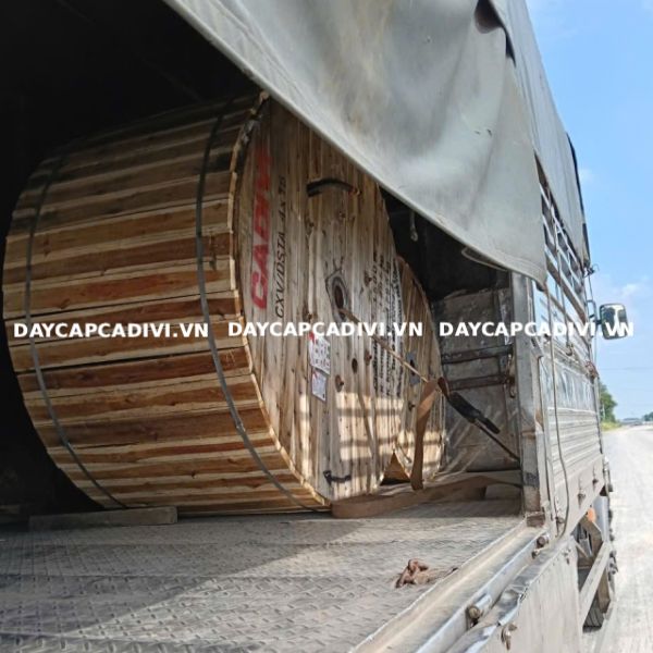 Dây cáp CXV DSTA 4x70 CADIVI lõi đồng ngầm hạ thế 0,6/1KV