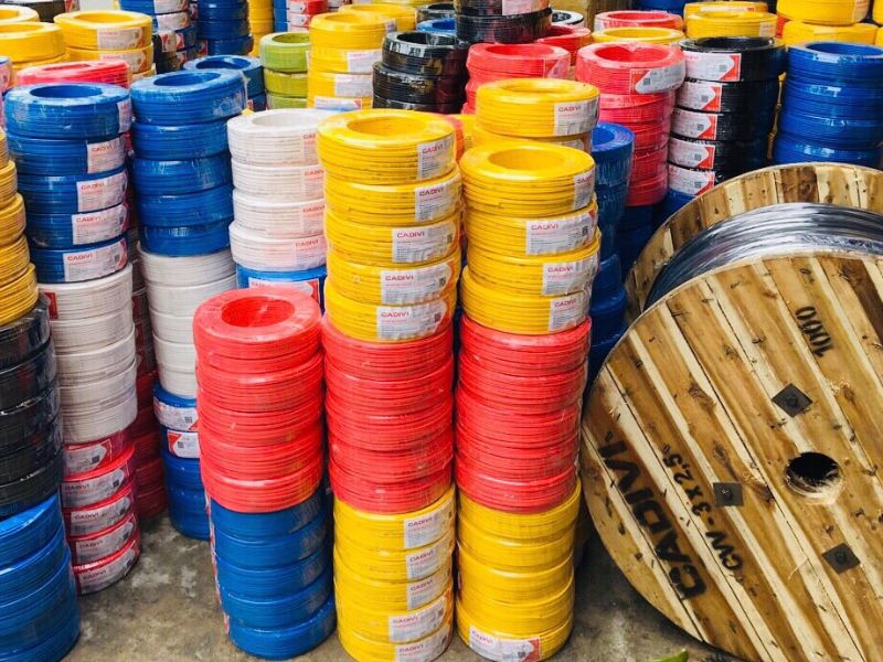 Dây cáp điện CADIVI đầy đủ mẫu mã, chủng loại, tiết diện