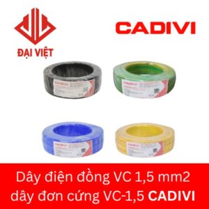 Dây điện đồng VC-1.5 CADIVI