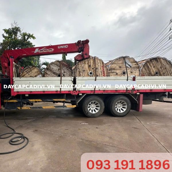 Giao cáp nhôm vặn xoắn LV ABC 2x25 CADIVI