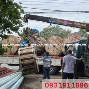 Giao cáp nhôm vặn xoắn LV ABC 2x35 CADIVI
