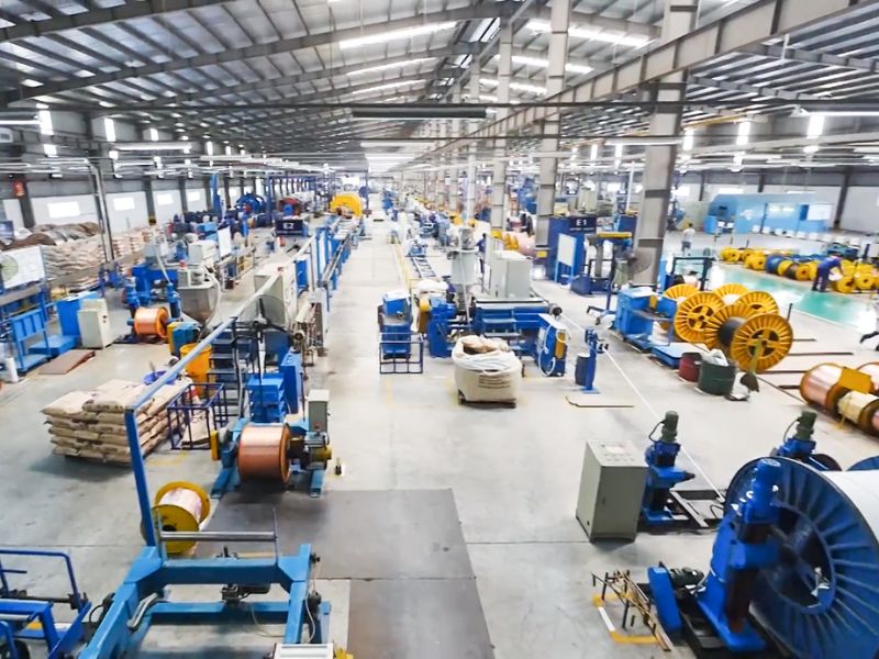 Nhà máy dây cáp điện GOLDCUP