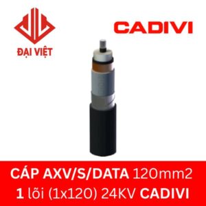Cáp AXV/S/DATA 120mm2 1 lõi (1x120) CADIVI 24kV