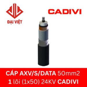 Cáp AXV/S/DATA 50mm2 1 lõi (1x50) CADIVI 24kV