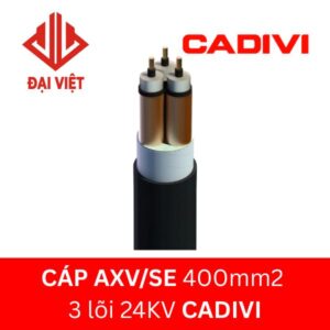 Cáp AXV/SE 400mm2 3 lõi (3x400) CADIVI 24kV