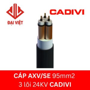 Cáp AXV/SE 95mm2 3 lõi (3x95) CADIVI 24kV