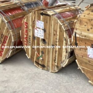 Cáp CXV/FR 16mm2 CADIVI loại 1 lõi chống cháy hạ thế 0,6/1KV