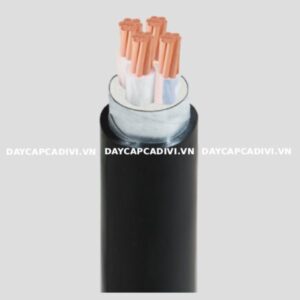 Dây cáp 3 pha 4 lõi CXV/DSTA CADIVI bọc đồng hạ thế 0,6/1KV