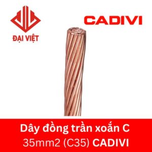 Dây đồng trần xoắn C 35mm2 (C35) Cadivi