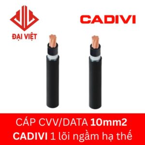 Cáp CVV/DATA 10mm2 CADIVI ngầm hạ thế