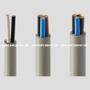 Dây điện mềm tròn VCmt CADIVI 300/500V