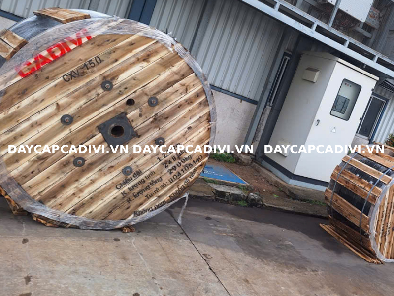 Giao hàng cáp CXV CADIVI thi công dự án khu vực Đồng Nai