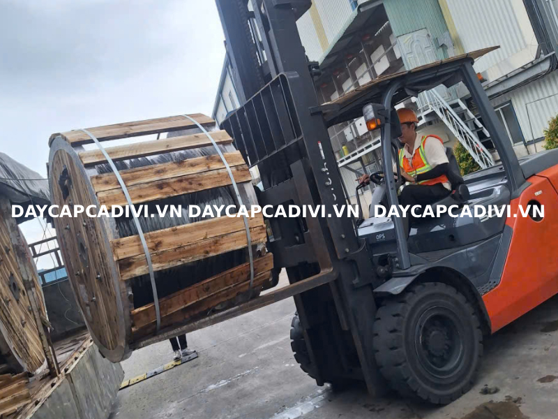 Giao hàng nhanh chóng cáp CXV CADIVI đúng tiến độ thi công