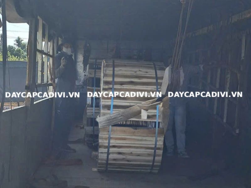 Vận chuyển cáp CXV CADIVI hạ thế nhanh chóng đáp ứng tiến độ thi công