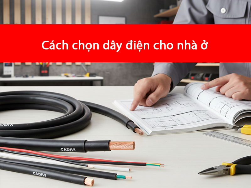 Cách chọn dây điện cho nhà ở tốt nhất