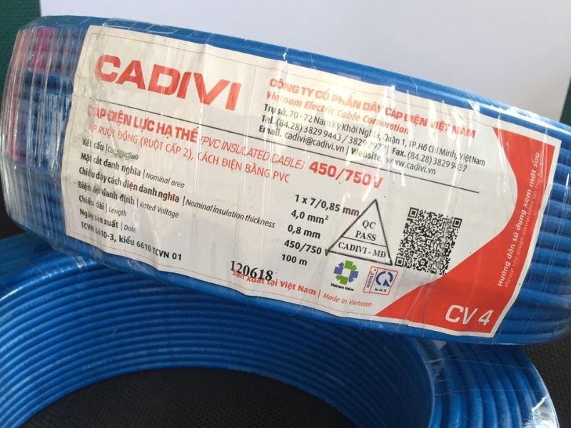 Hướng dẫn nhận biết dây cáp điện CADIVI chính hãng
