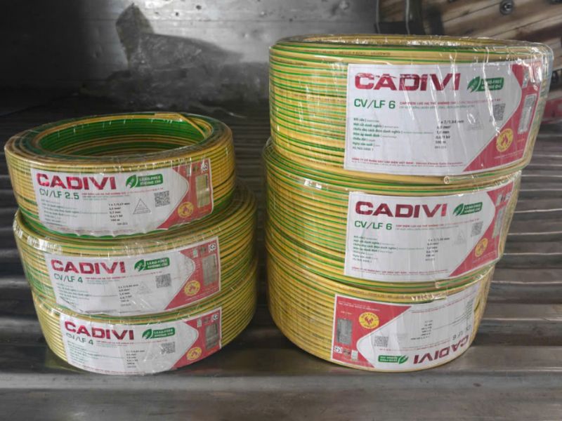 Nhận biết cáp CADIVI chính hãng qua bao bì và tem nhãn