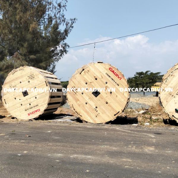 Giao hàng cáp trung thế CXV/SE/DSTA CADIVI dự án Vũng Tàu