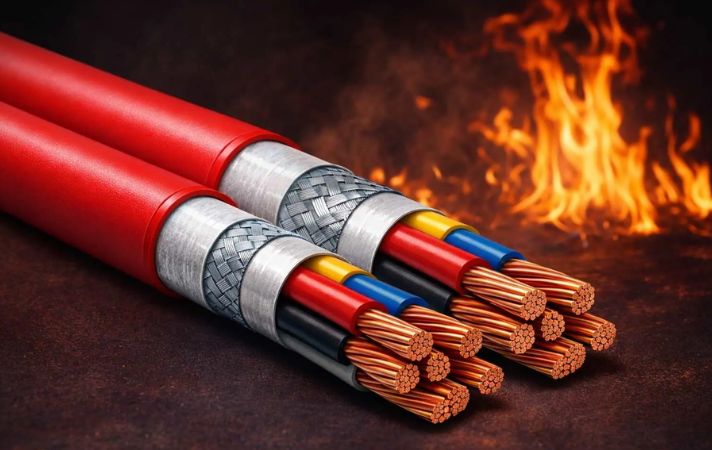 Phân loại dây cáp chống cháy, các loại phổ biến