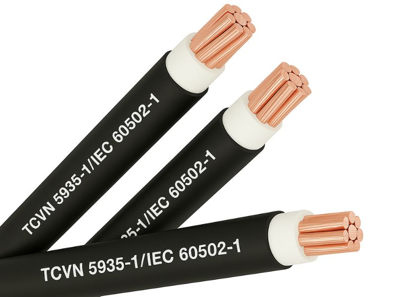 Ứng dụng dây cáp XLPE trong thực thế