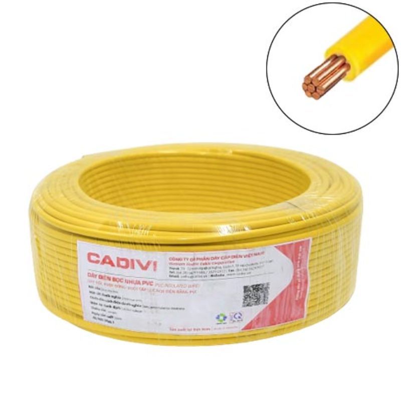 Dây điện 1.0mm2 CADIVI