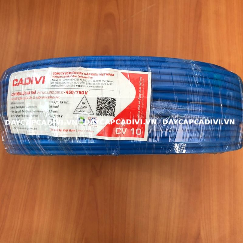 Báo giá cáp điện 10mm2 CADIVI 2026 Cập nhật mới nhất từ đại lý cấp 1