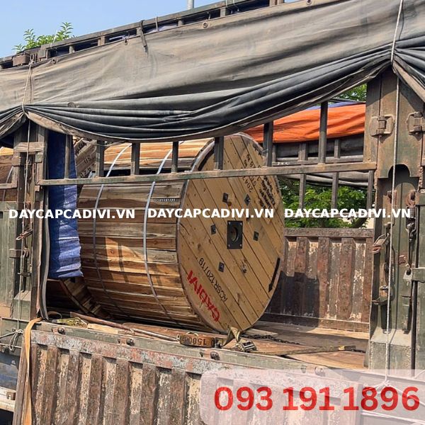 Giao hàng dây dẫn trần CADIVI dòng cáp ACSR chiết khấu cao
