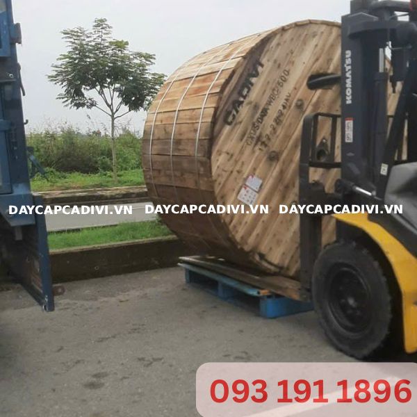 Quy trình điều phối xe và giao nhận cáp trung thế tại DaycapCADIVI